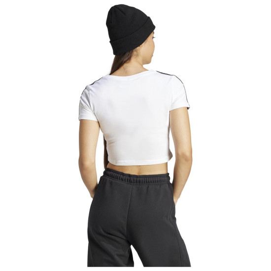 Adidas Γυναικεία κοντομάνικη μπλούζα W 3-Stripes Baby Tee